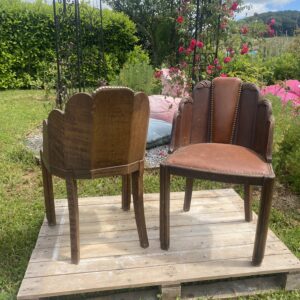 4 chaises gondole d’époque 1930